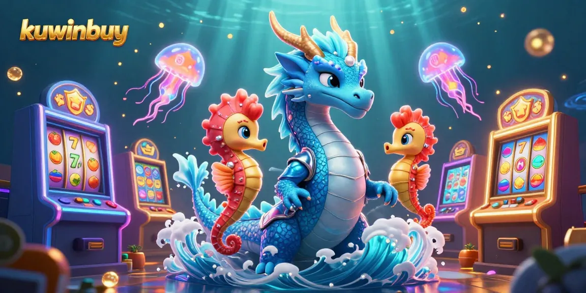Engage in the kuwinbuy casino adventures with vibrant slot machines and enchanting aquatic characters.