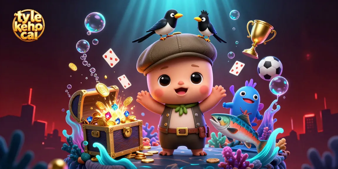 Engage with thrilling sports betting action featuring ty le keo nha cai surrounded by animated characters in a vibrant 3D illustration.
