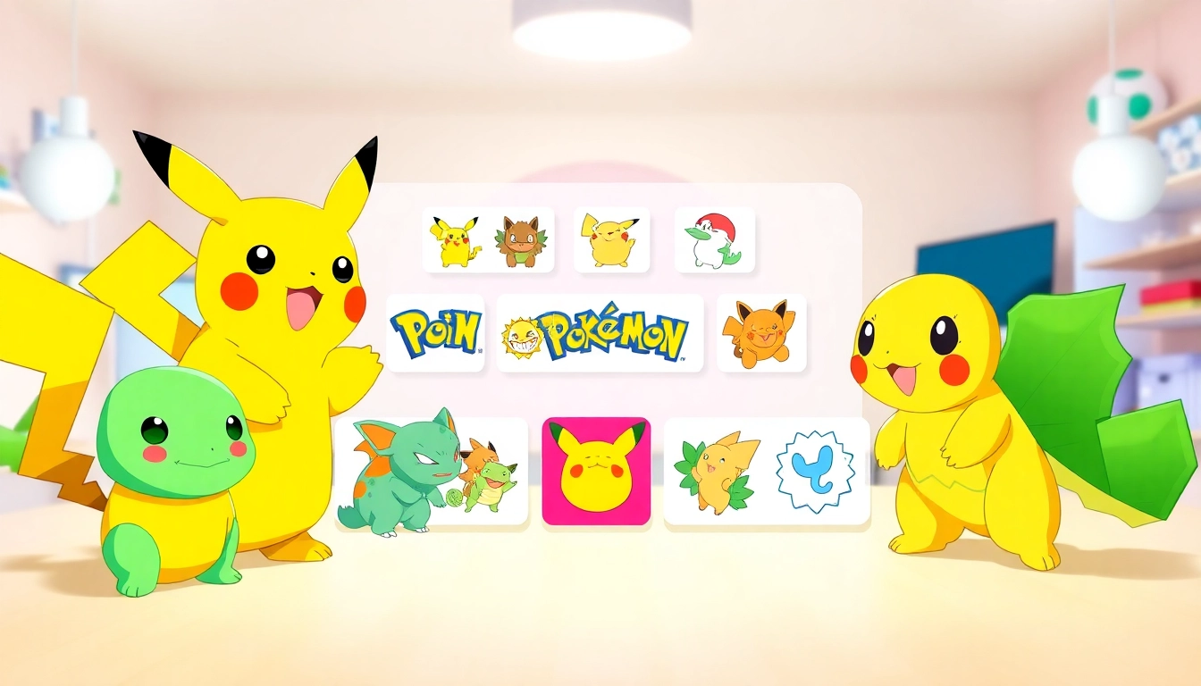 Creative Pokémon SVG designs for Cricut projects, featuring iconic characters.