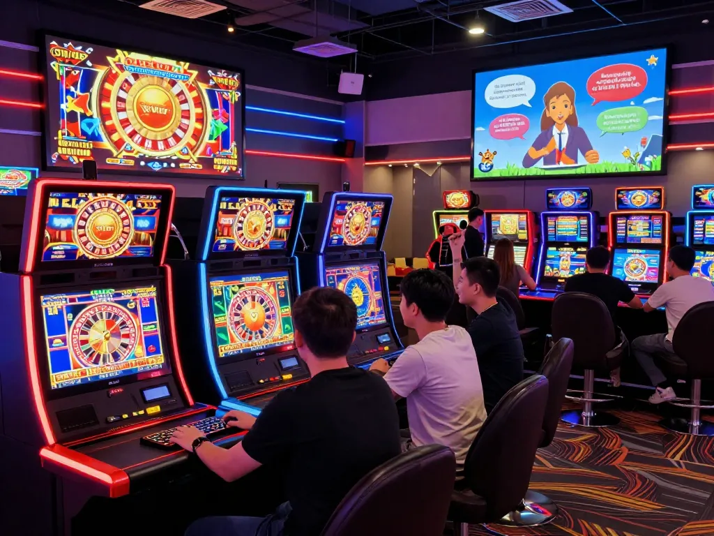Sun win online gaming excitement with players at virtual casino tables