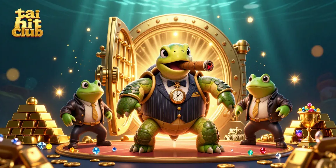 Spin the reels and win big at tai hit club with vibrant casino characters and treasures!