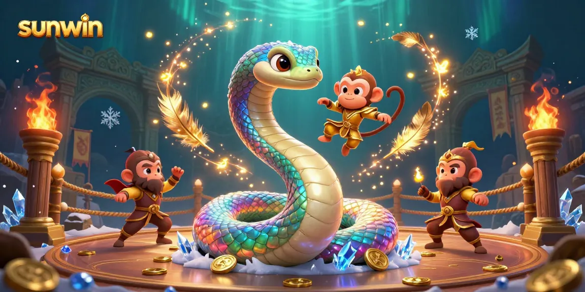 Bet on excitement with sunwin in a vibrant 3D casino scene filled with action and enchanting elements.
